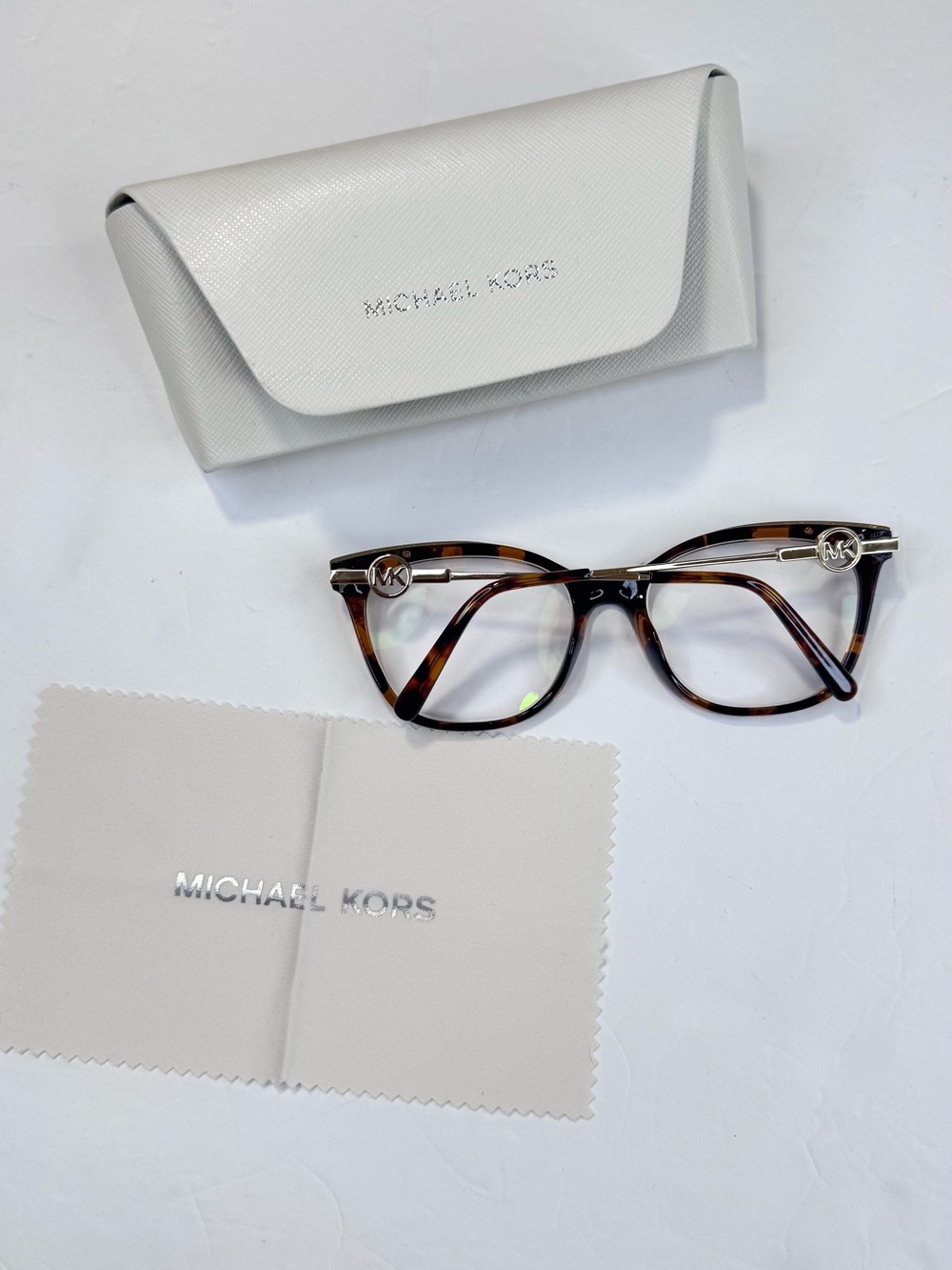 Michael Kors MK4076 Rome 3006 Tortoise Eyeglasses Frames 54-17-140 w/ Case